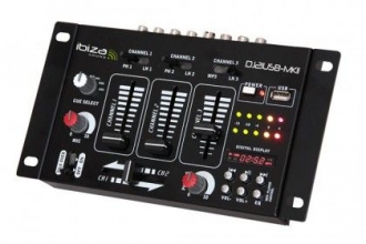 Mixer 4 Canali 7 Input USB  DJ21USB-MKII - Distributore di Segnale & Amplificatore - Audio Video