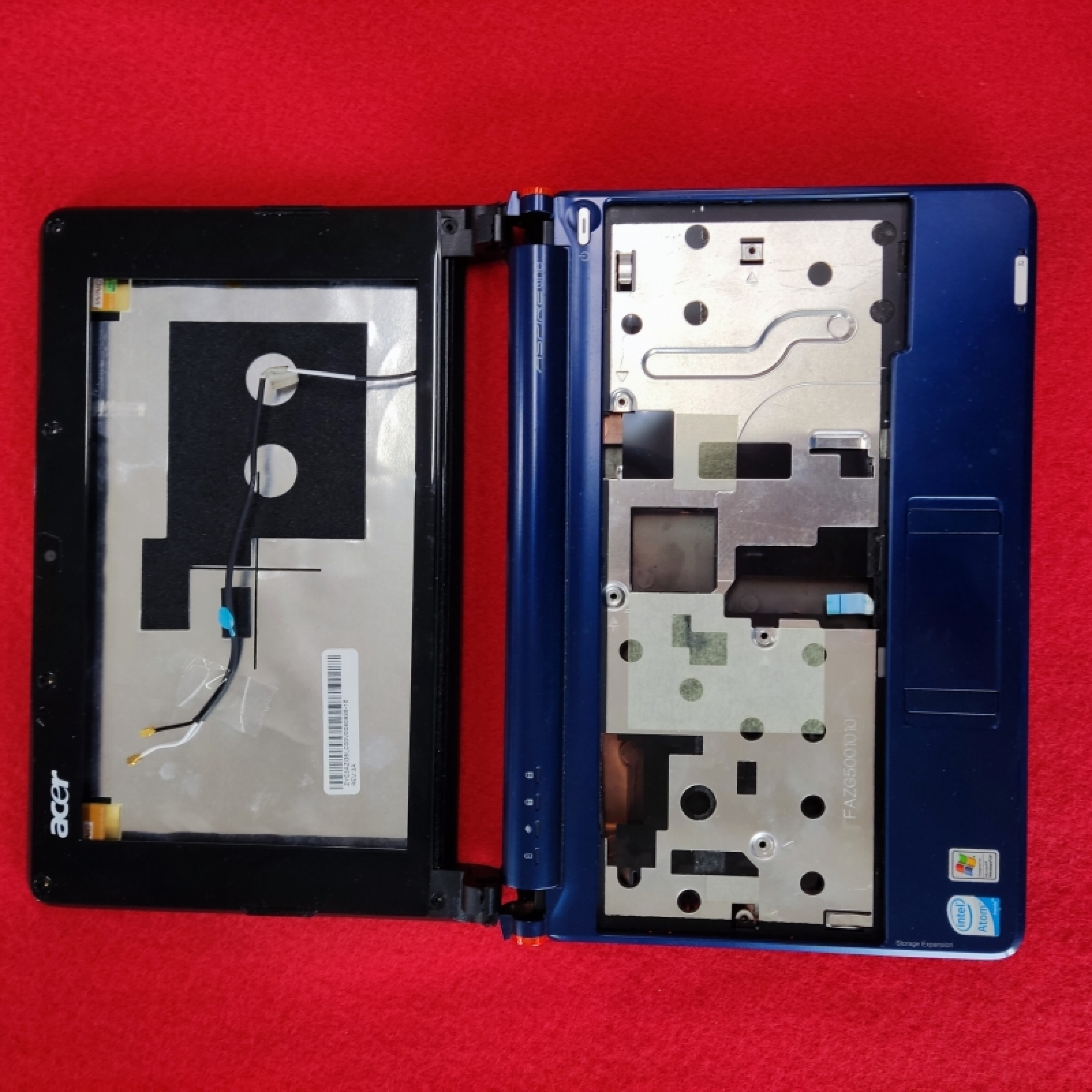 S5 Scocche complete Acer Aspire One ZG5 A0A 110-Bb