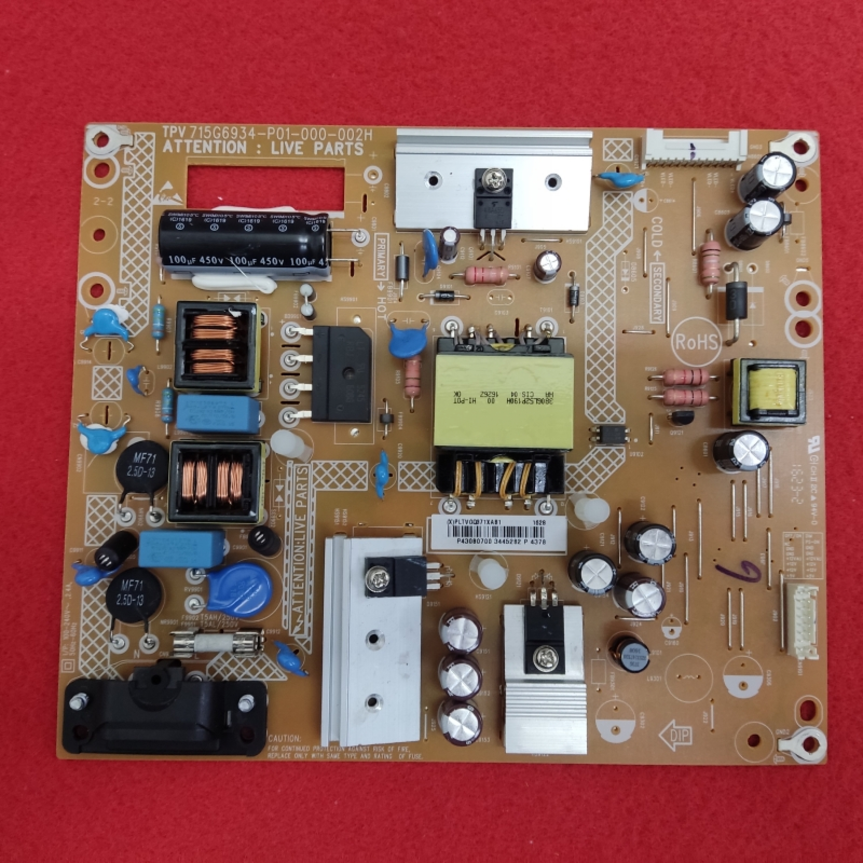 D25 - 715G6934-P01-000-002H POWER BOARD PHILIPS